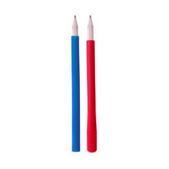 Chewigem Pencil topper rød/blå